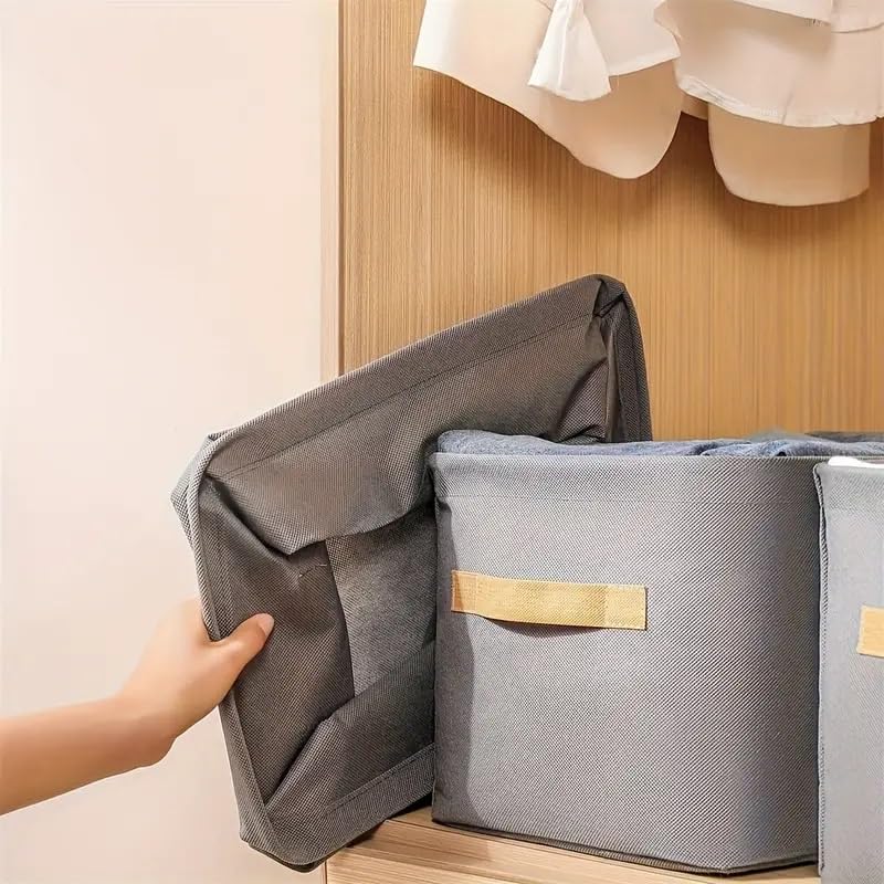 Spacious Foldable Storage Bag, Collapsible Organizer for Clothes