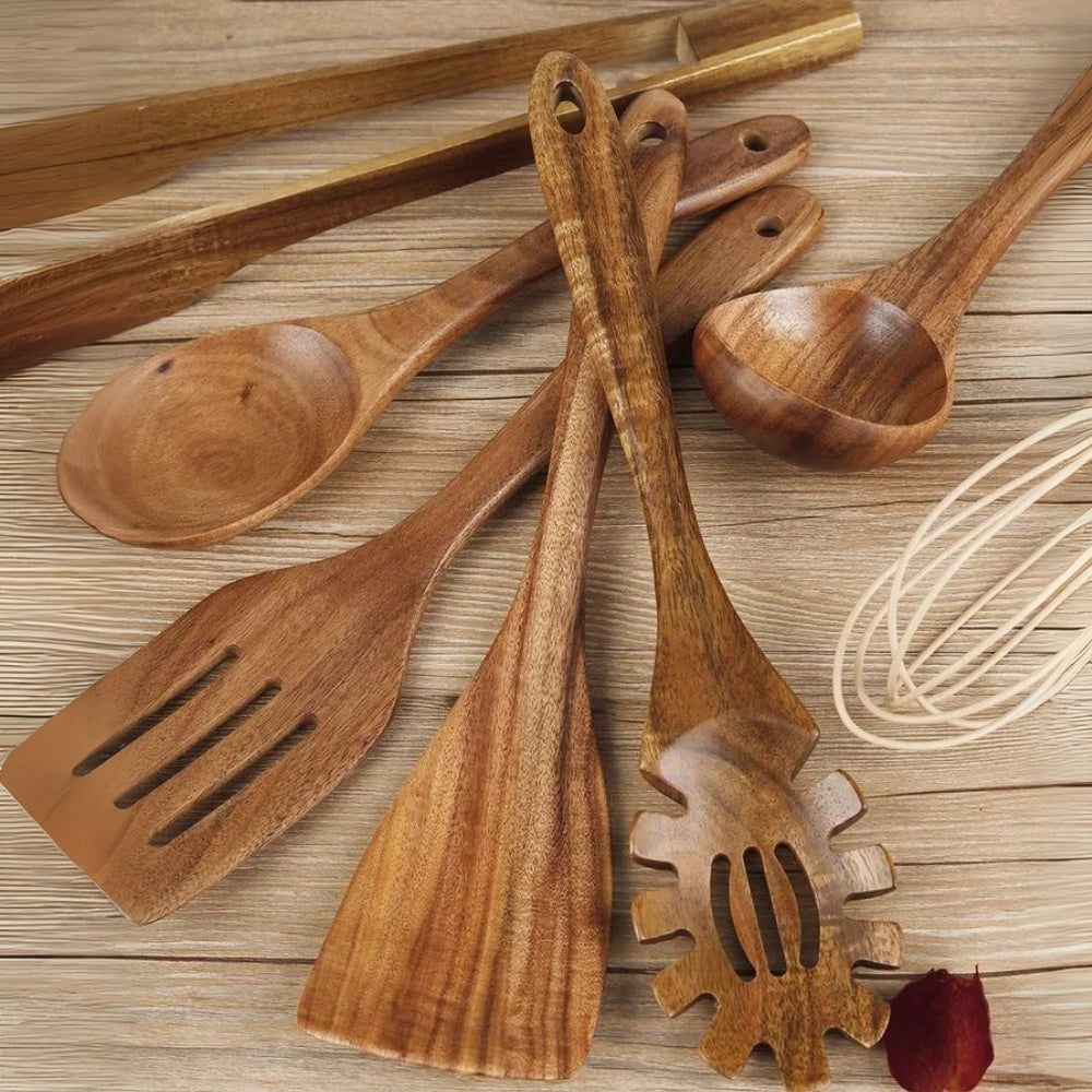 Standard Kitchen Utensils – 7-Piece Practical Cooking Set