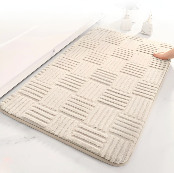 Comfort Shield Bath Mat – Quick-Dry, Non-Slip, Soft Underfoot