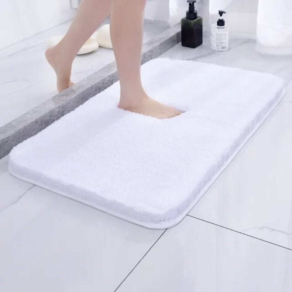 Quick-Dry Bath Mat – Soft, Non-Slip, Machine Washable