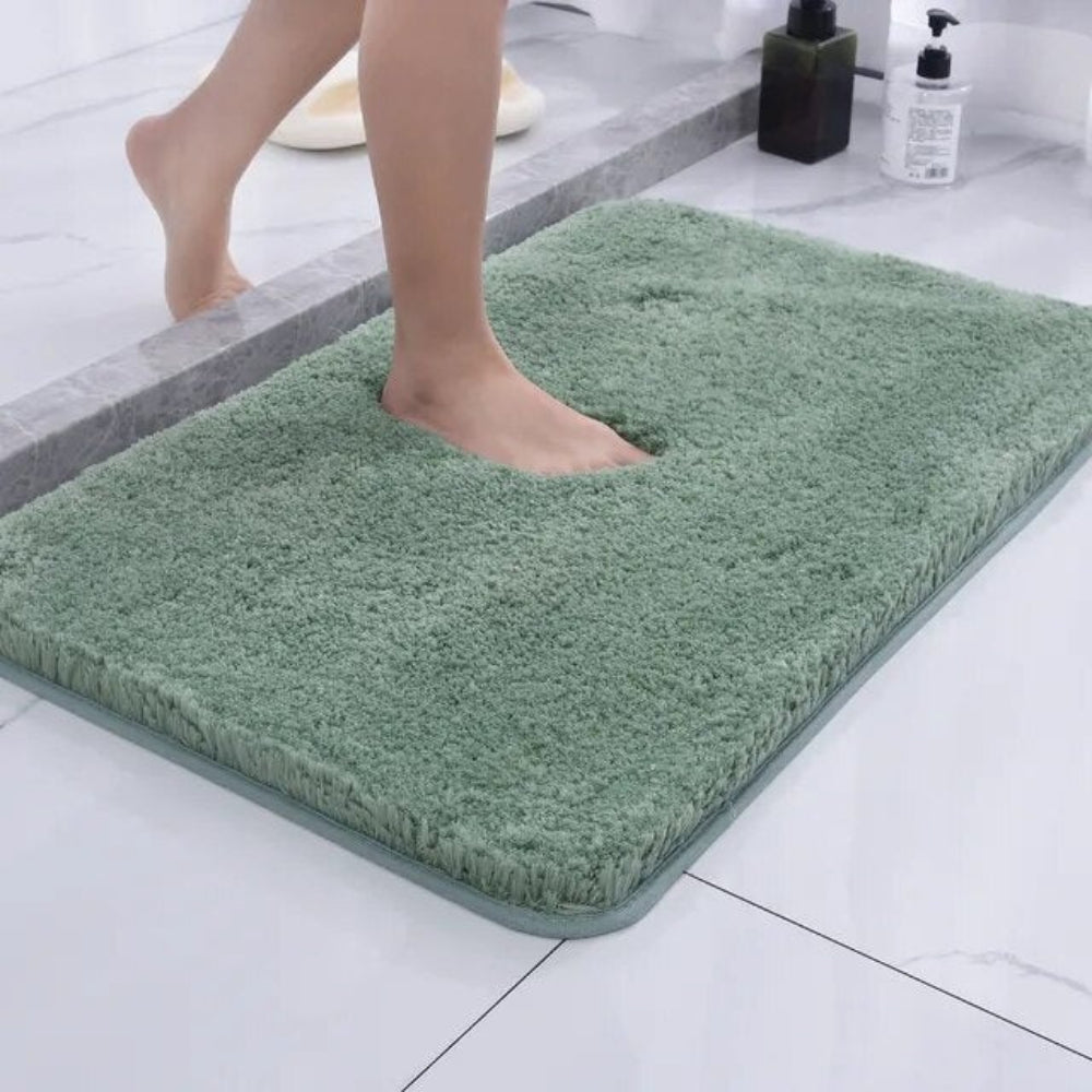 Quick-Dry Bath Mat – Soft, Non-Slip, Machine Washable
