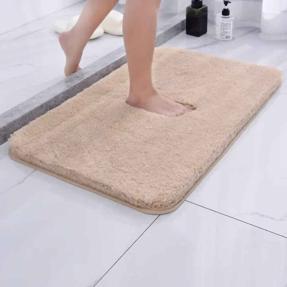 Quick-Dry Bath Mat – Soft, Non-Slip, Machine Washable