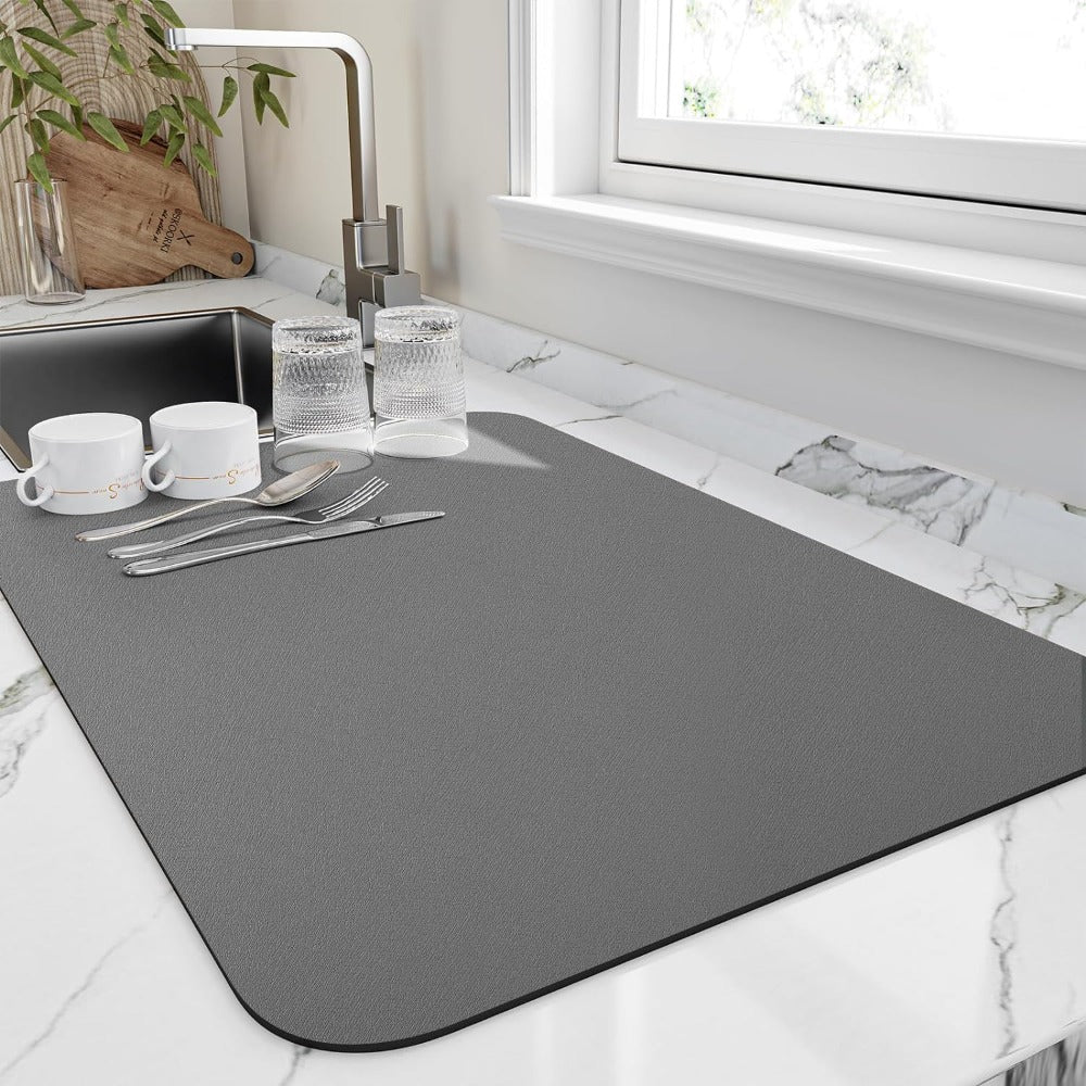 Practical Dish Drying Mat – Quick-Dry, 45×30 cm