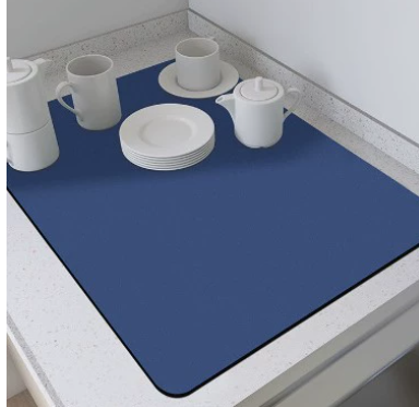 Practical Dish Drying Mat – Quick-Dry, 45×30 cm