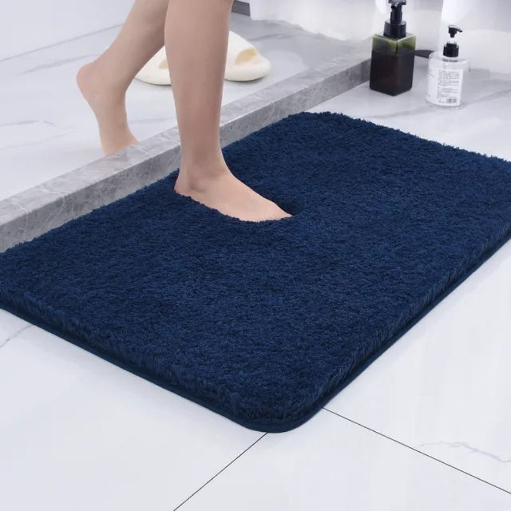 Quick-Dry Bath Mat – Soft, Non-Slip, Machine Washable