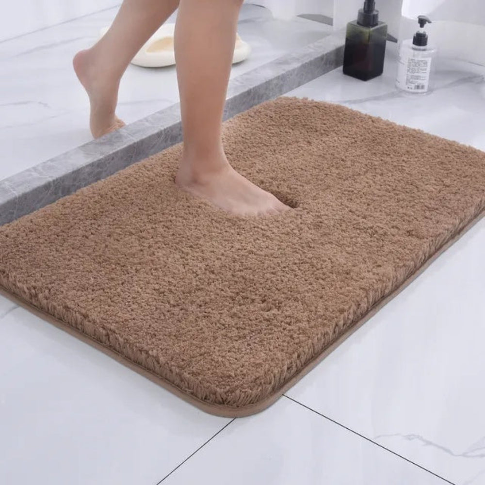 Quick-Dry Bath Mat – Soft, Non-Slip, Machine Washable