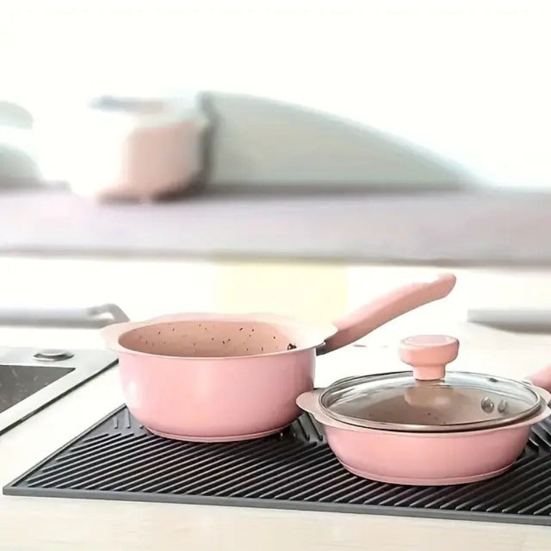 Foldable Dish Mat – Compact Kitchen Drying
